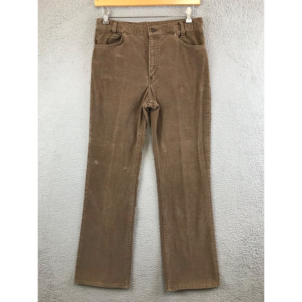 Vintage JC Penney Plain Pockets Corduroy Mens Pants size 32x31